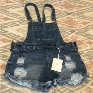 Denim overalls Kan-can